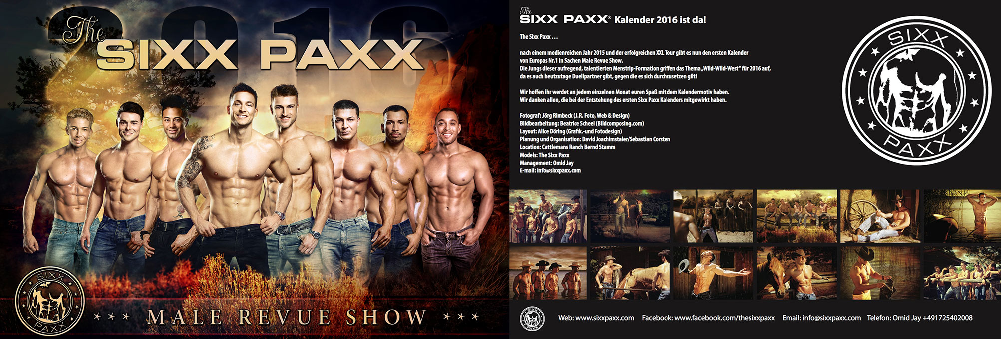 SIXX PAXX Kalender 2016